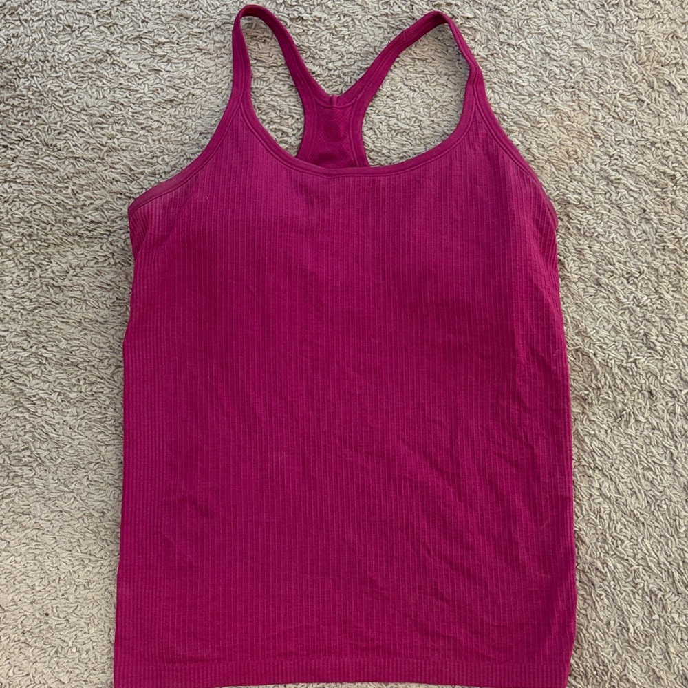 lululemon athletica Magenta Tank Top